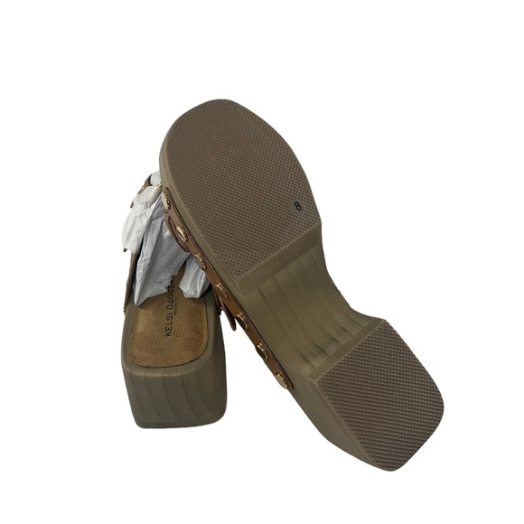 NWT Keli Dagger Jolt Brown Clog Sandal 8 - Picture 7 of 10